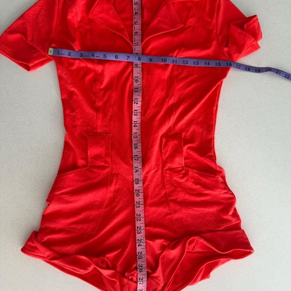 Sexy Female Prisoner Costume fits size XS-M w/ Metal Handcuffs - Picture 11 of 11